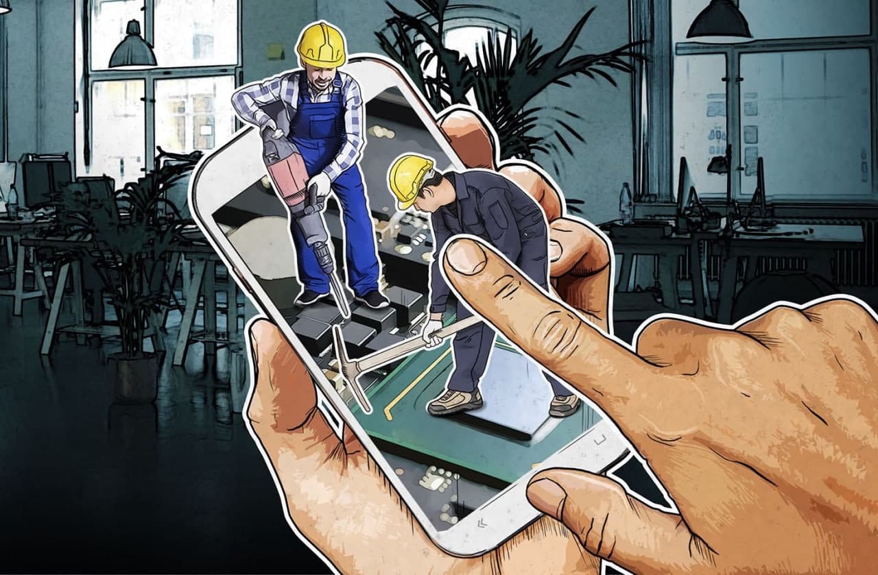 Android qurilmalarda yashirin mayning